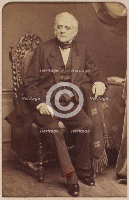 Portrait of the composer Daniel-François-Esprit Auber (1782-1871).