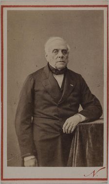 Portrait of the composer Daniel-François-Esprit Auber (1782-1871), c. 1870. Creator: Photo studio Nadar