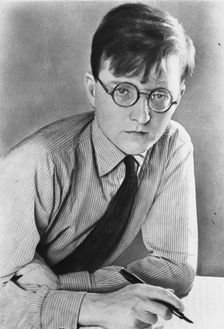 Portrait of the composer Dmitri Shostakovich (1906-1975)