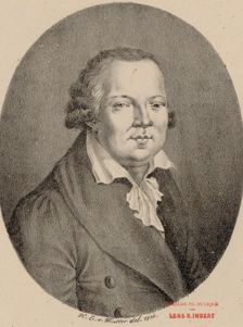 Portrait of the composer Domenico Cimarosa (1749-1801), 1816