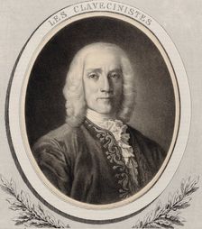 Portrait of the Composer Domenico Scarlatti (1685-1757) , c. 1850. Creator: Lemoine, Alfred (1824-1881)