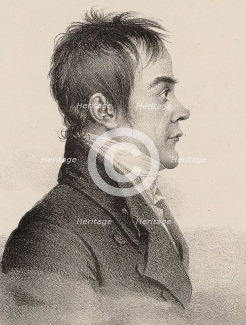 Portrait of the composer Dominique Dellamaria (1769-1800), 1800s.