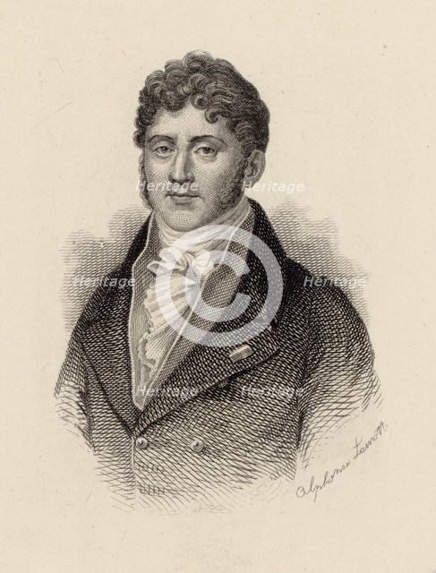 Portrait of the Composer Étienne Nicolas Méhul (1763-1817). Creator: Lamotte, Alphonse (1844-1914).