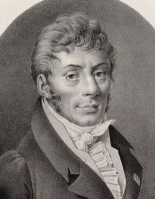 Portrait of the Composer Étienne Nicolas Méhul (1763-1817). Creator: Senefelder, Alois (1771-1834)