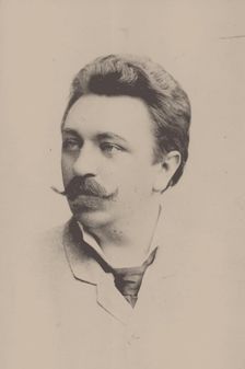 Portrait of the composer Eugen Hildach (1849-1924). Creator: Höffert (1832-1903)