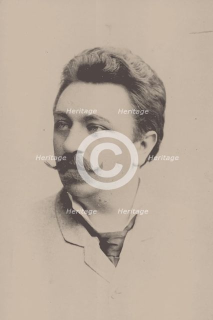 Portrait of the composer Eugen Hildach (1849-1924). Creator: Höffert (1832-1903).