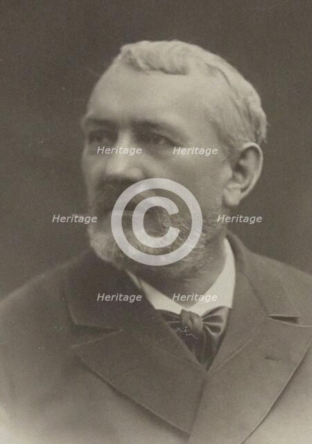 Portrait of the composer Eugène-Jean-Baptiste Anthiome (1836-1916), 1900. Creator: Anonymous.