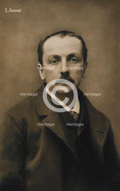 Portrait of the composer Edmond Audran (1842-1901), c. 1890.