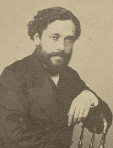 Portrait of the composer Émile Durand (1830-1903), 1860. Creator: Photo studio N. Robe