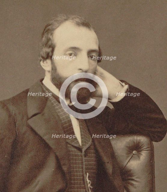 Portrait of the Composer Émile Jonas (1827-1905), 1864. Creator: Petit, Pierre (1598-1677).