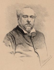 Portrait of the composer Emmanuel Chabrier (1841-1894), 1890