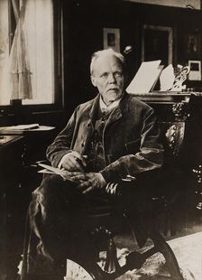 Portrait of the Composer Engelbert Humperdinck (1854-1921), Early 1920s. Creator: Anonymous