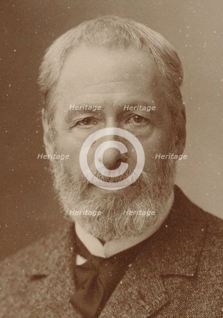Portrait of the composer Ernest Boulanger (1815-1900), ca 1894. Creator: Photo studio Nadar.