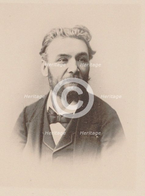 Portrait of the composer Ernest Guiraud (1837-1892), 1887.