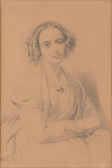 Portrait of the composer Fanny Hensel née Mendelssohn (1805-1847), 1847. Creator: Hensel, Wilhelm (1794-1861)