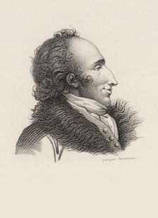 Portrait of the composer Federigo Fiorillo (1755-1823), 1810. Creator: Anonymous