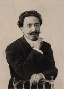 Portrait of the composer Felix Mikhailovich Blumenfeld (1863-1931). Creator: Anonymous