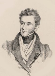 Portrait of the composer Felice Blangini (1781-1841), 1820