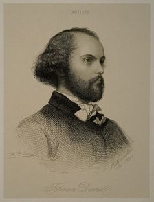 Portrait of the composer Félicien-César David (1810-1876)