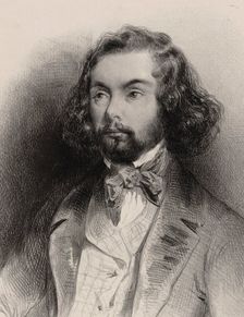 Portrait of the composer Félicien David (1810-1876)