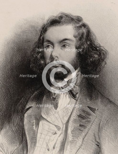 Portrait of the composer Félicien David (1810-1876).
