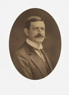 Portrait of the composer Fernand Halphen (1872-1917), 1910s. Creator: Anonymous
