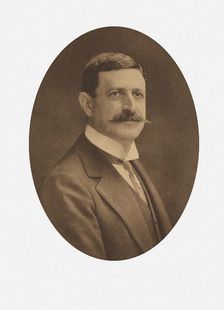 Portrait of the composer Fernand Halphen (1872-1917), 1910s. Creator: Anonymous