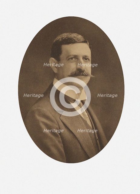 Portrait of the composer Fernand Halphen (1872-1917), 1910s. Creator: Anonymous.