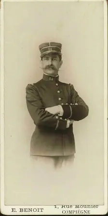 Portrait of the composer Fernand Halphen (1872-1917), 1910s. Creator: Photo studio E. Benoit