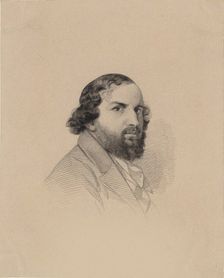 Portrait of the composer Ferdinand von Hiller (1811-1885) , 1850