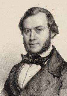 Portrait of the composer Ferdinand David (1810-1873), 1846