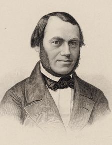 Portrait of the composer Ferdinand David (1810-1873), 1870