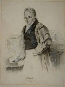 Portrait of the composer Ferdinand Hérold (1791-1833)
