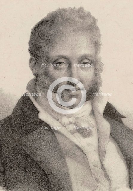 Portrait of the composer Ferdinando Carulli (1770-1841), 1820.