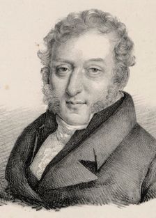 Portrait of the composer Ferdinando Carulli (1770-1841), 1830