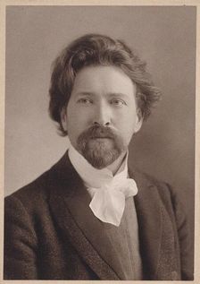 Portrait of the composer Ferruccio Busoni (1866-1924), 1904. Creator: Anonymous