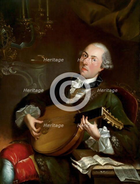 Portrait of the Composer Filippo Della Casa (1737–1810). Artist: Crespi, Luigi (1709-1779)