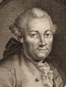 Portrait of the composer Florian Leopold Gassmann (1729-1774), 1780