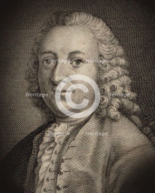 Portrait of the Composer Frantisek Tuma (1704-1774) , 1770. Creator: Balzer, Johann (1738-1799).