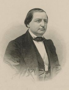 Portrait of the composer Franz Abt (1819-1885), 1870. Creator: Weger, August (1823-1892)