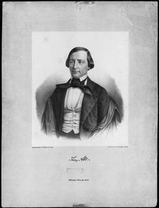 Portrait of the composer Franz Abt (1819-1885)