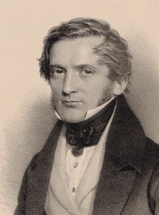 Portrait of the Composer Franz Lachner (1803-1890) , 1830. Creator: Staub, Andreas (1806-1839)