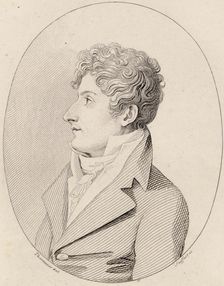 Portrait of the Composer Francesco Morlacchi (1784-1841), ca 1820. Creator: Seyffert, Johann Gottlob (1760-1824)