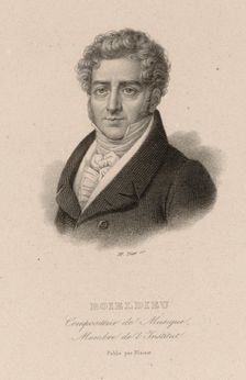 Portrait of the composer François-Adrien Boïeldieu (1775-1834), 1845