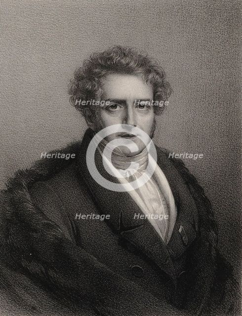 Portrait of the composer François-Adrien Boïeldieu (1775-1834).