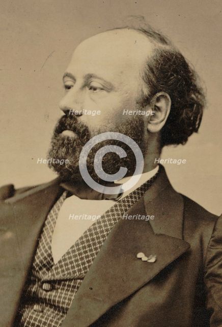 Portrait of the composer François Bazin (1816-1878), 1866.