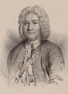 Portrait of the composer François Couperin (1668-1733)