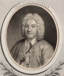 Portrait of the composer François Couperin (1668-1733)