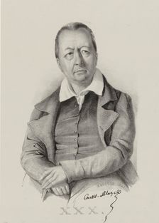 Portrait of the composer François Henri Joseph Castil-Blaze (1784-1857), 1841