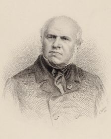 Portrait of the composer François-Joseph Fétis (1784-1871), 1867